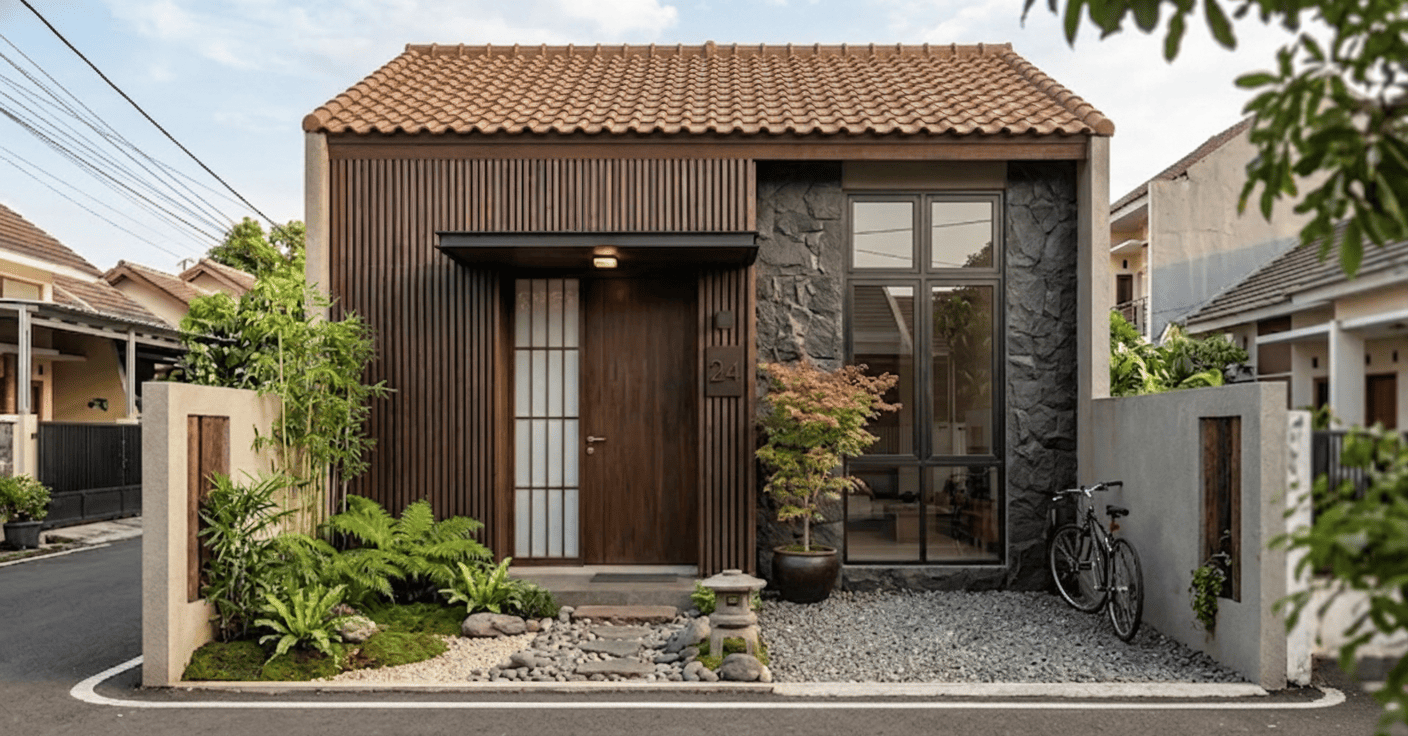 Rumah Japandi Minimalis
